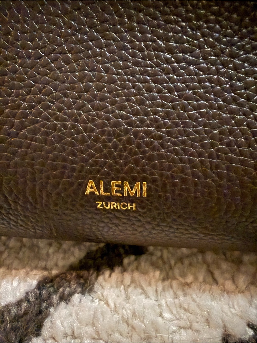 ALEMI ZURICH VIADUKT WORK Convertible leather bag - Picture 7 of 7